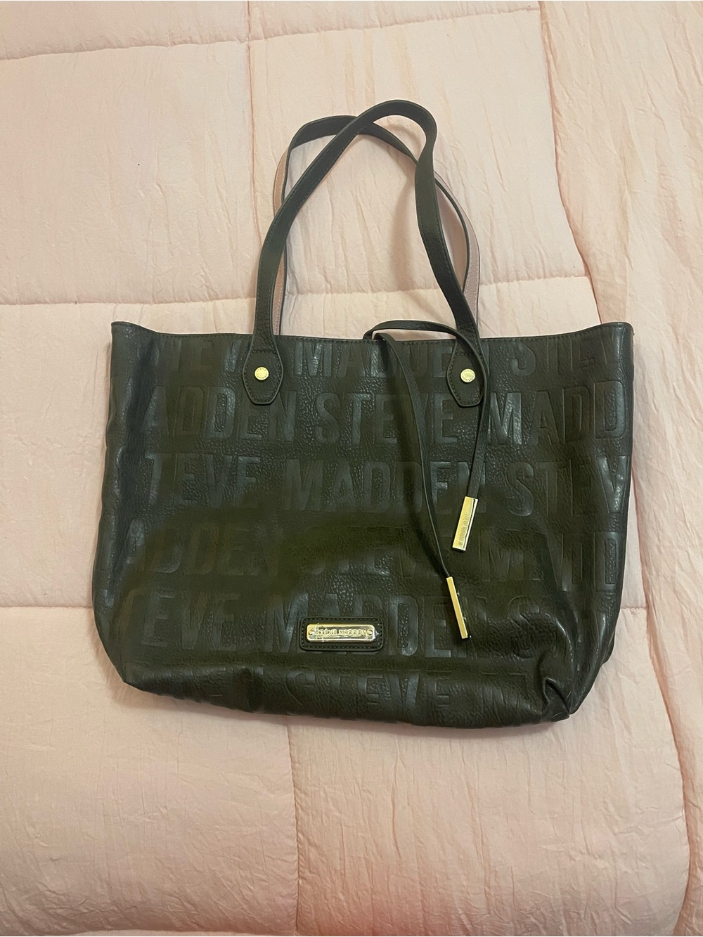 NWOT! Steve Madden green tote bag